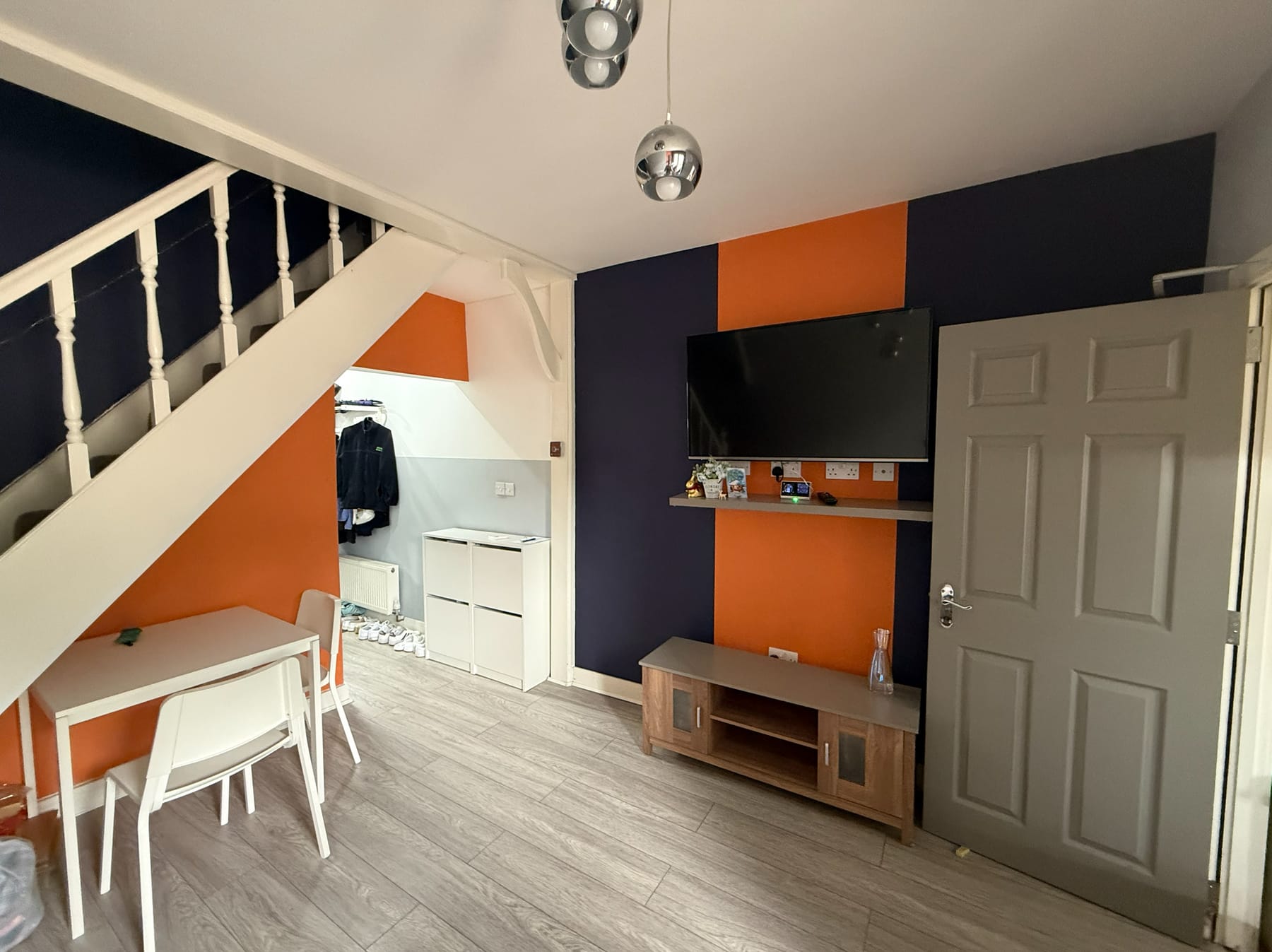 Shared living room, current condition 2026