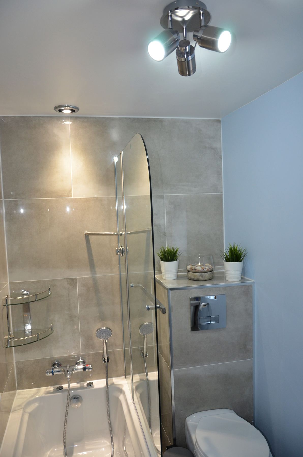 Downstairs bathroom third view after refurbishment