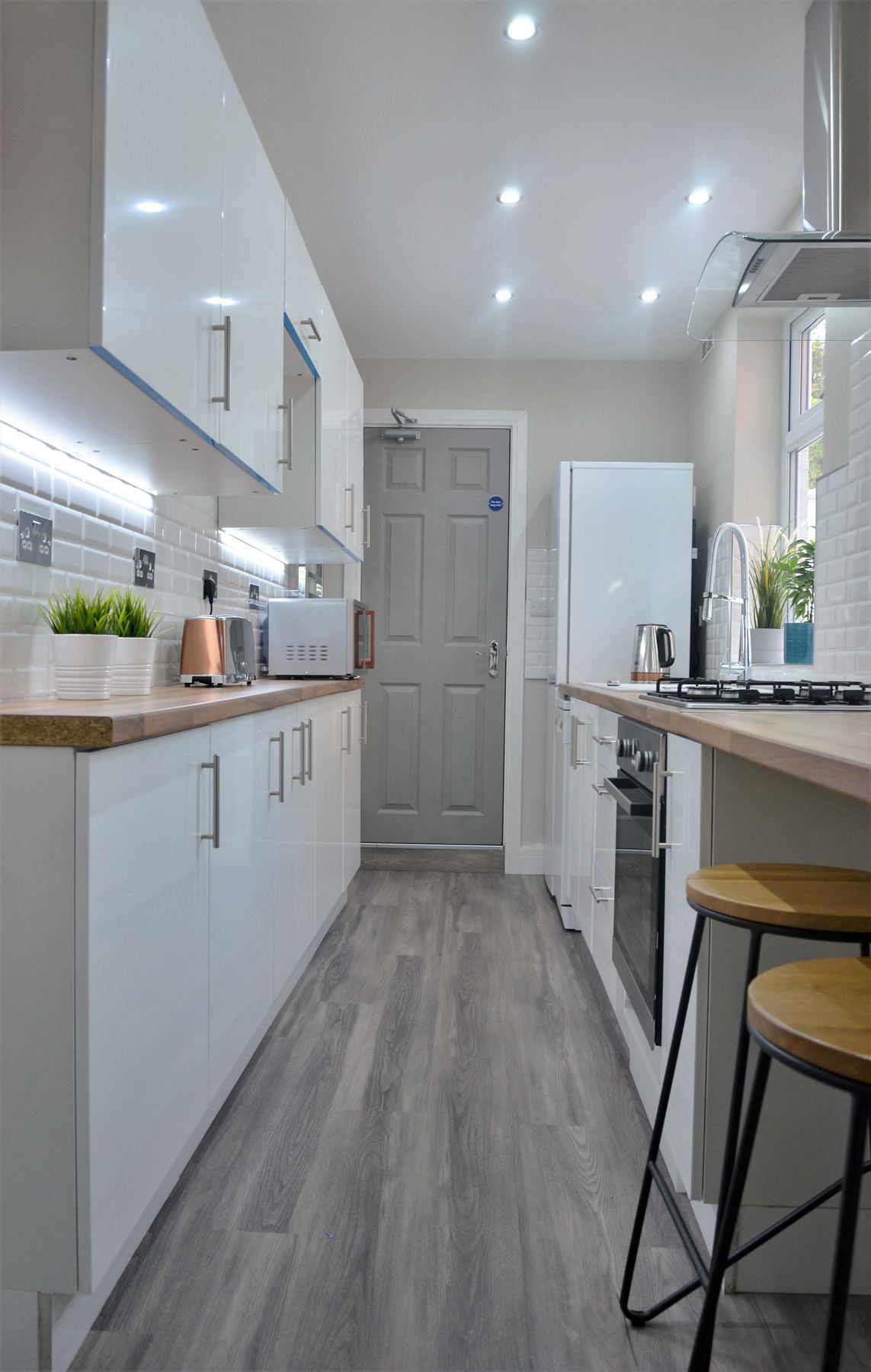 Kitchen view after refurbishment