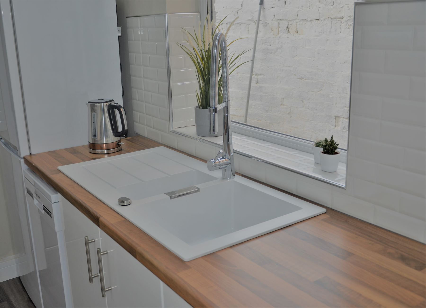 Kitchen second view after refurbishment