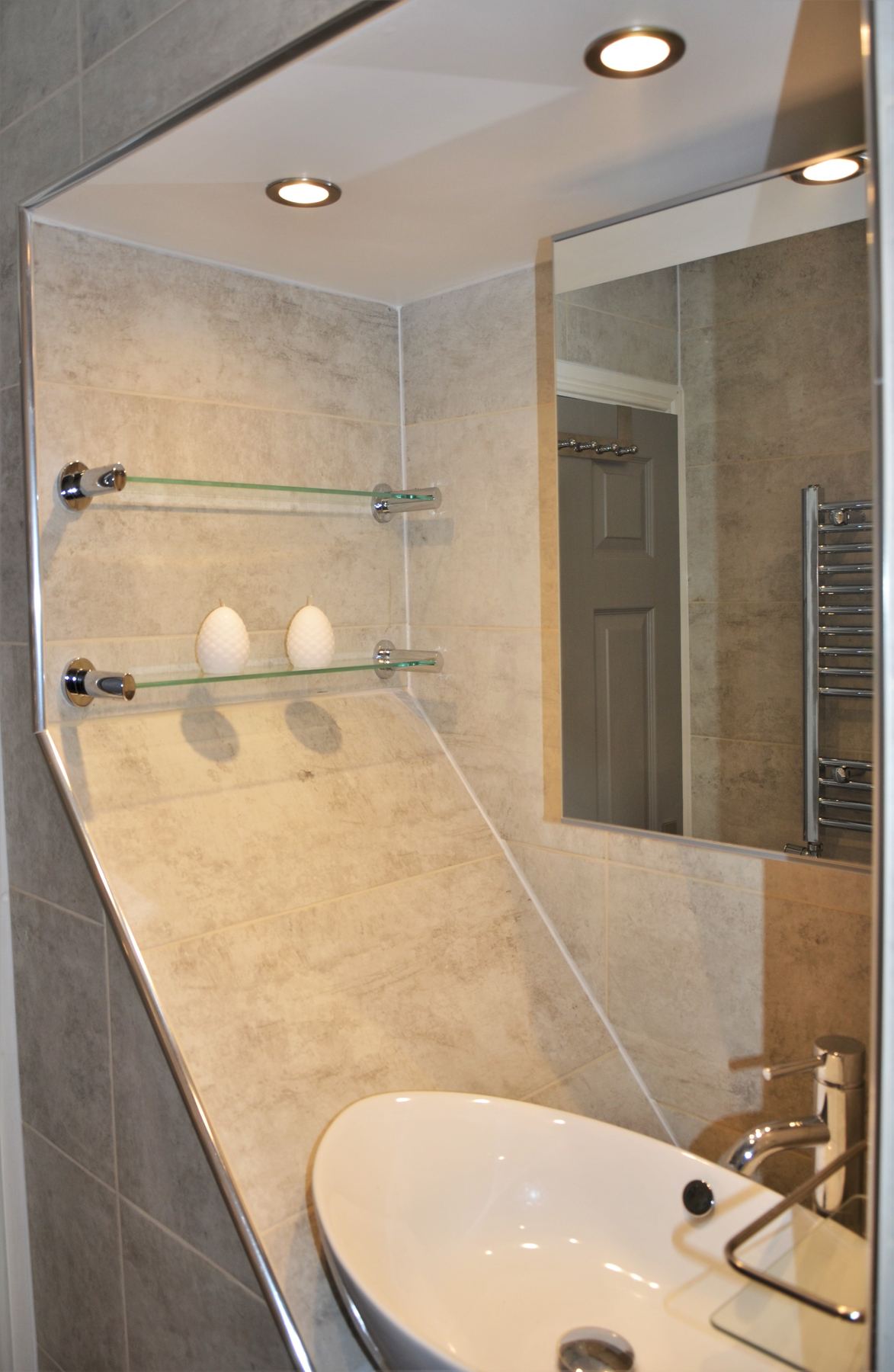 Shower room second view after refurbishment