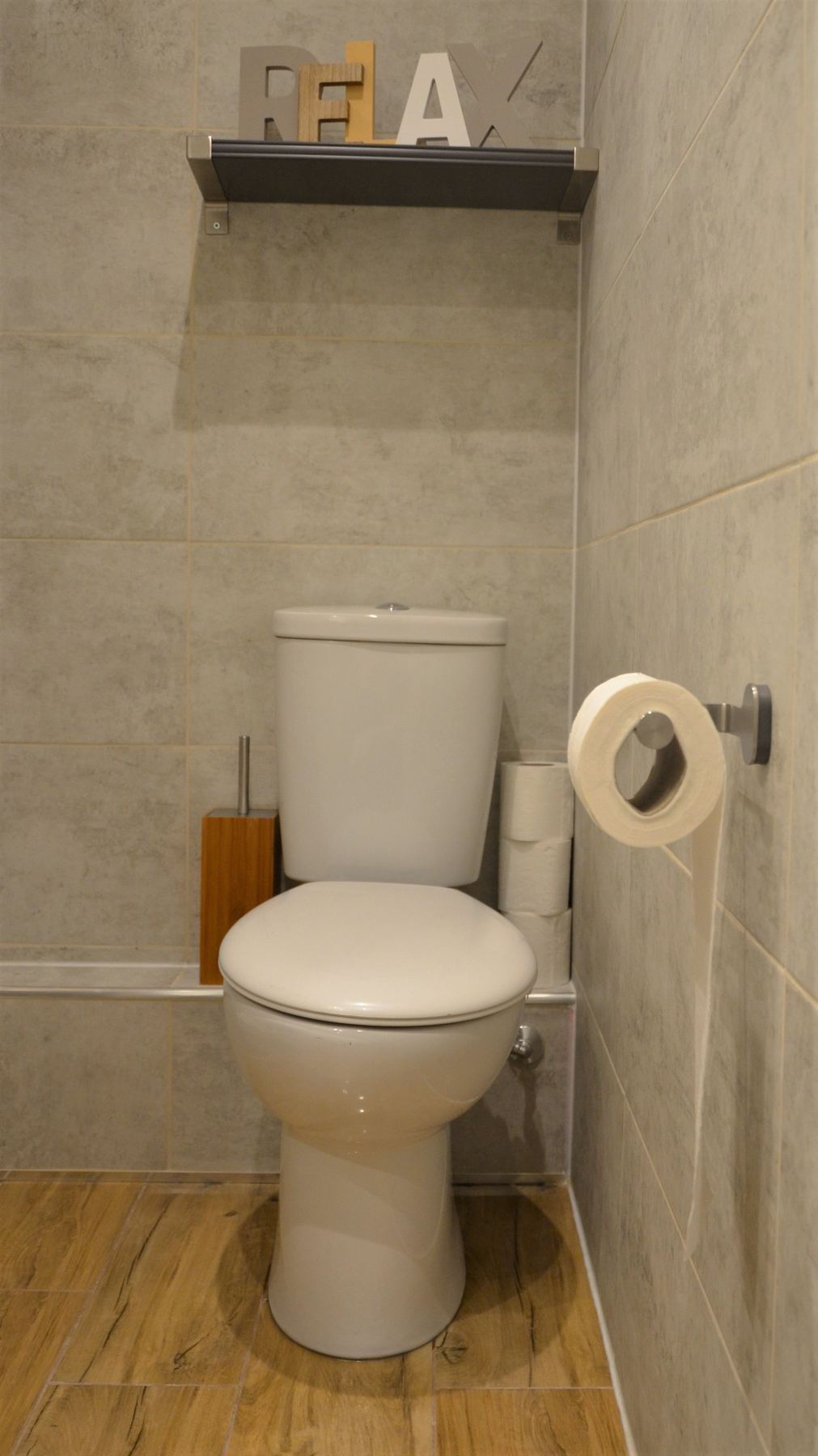 Shower room third view after refurbishment